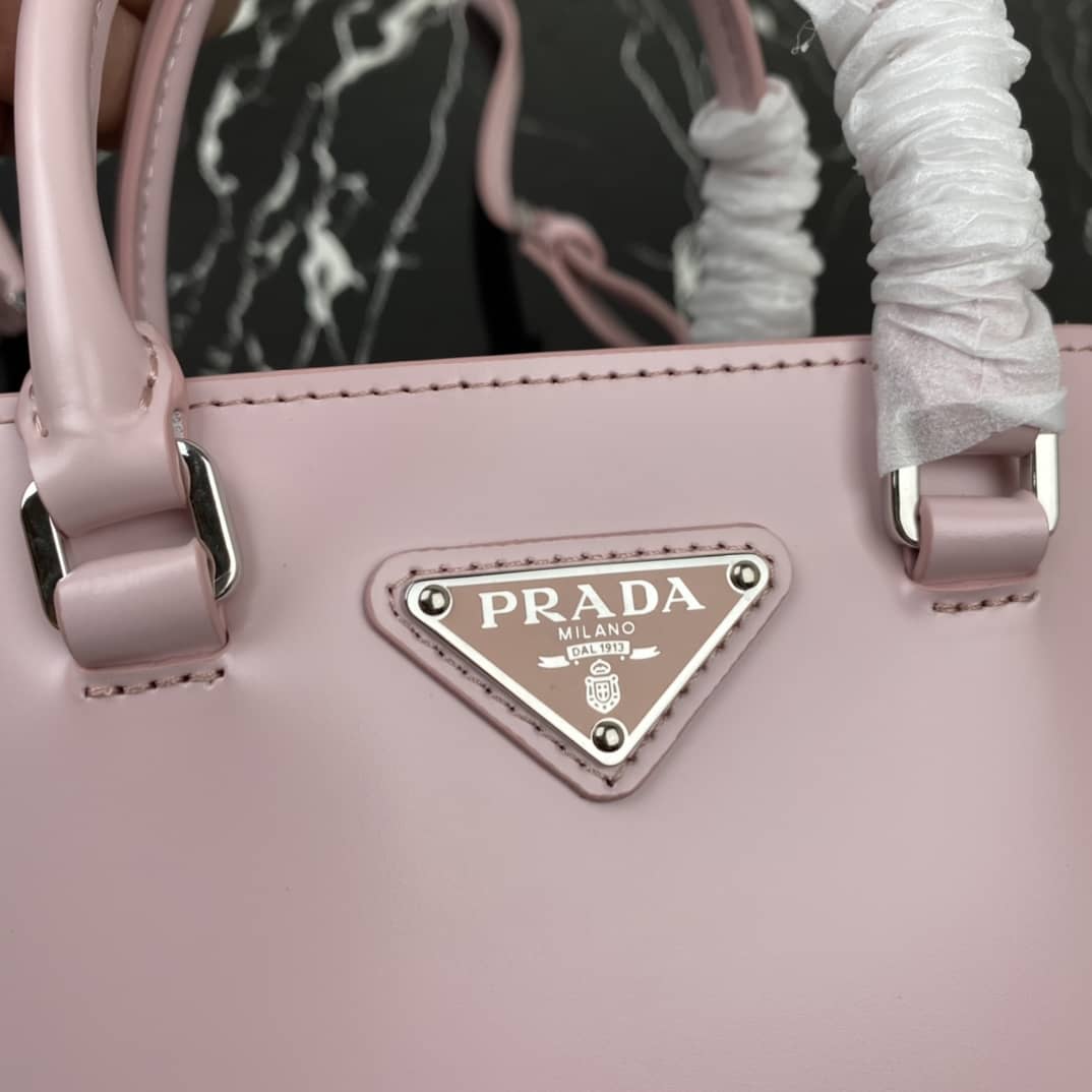 Prada Raffia Tote Dupe Small Brushed Leather Replica Tote