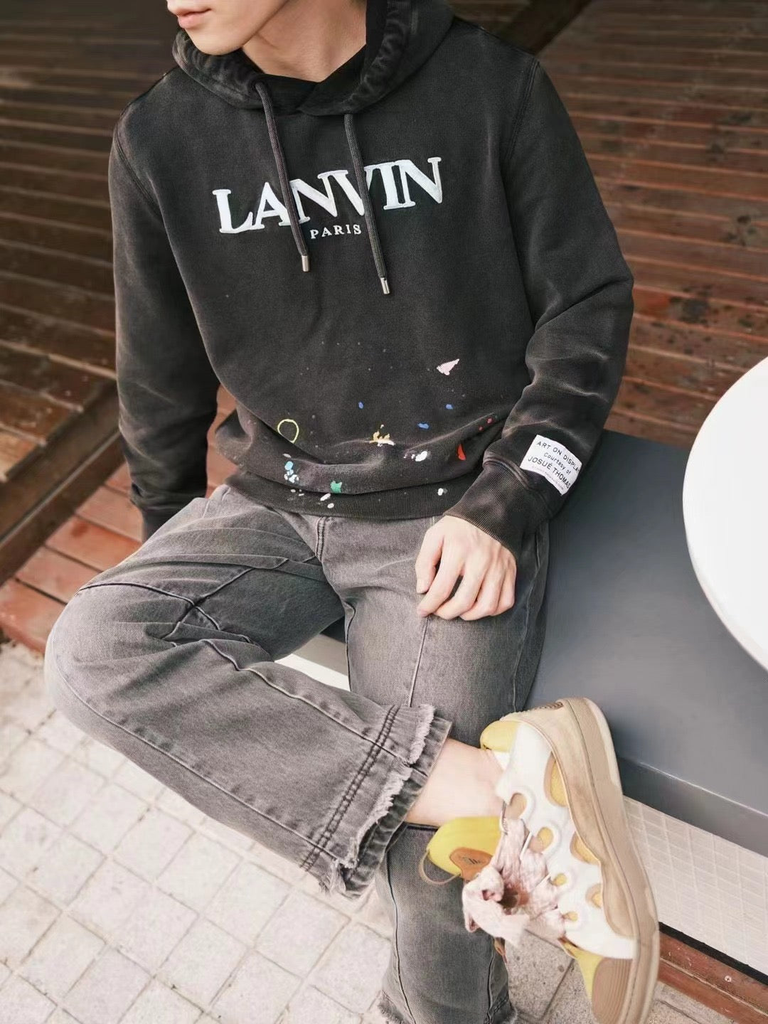 Gallery Dept x Lanvin Hoodie