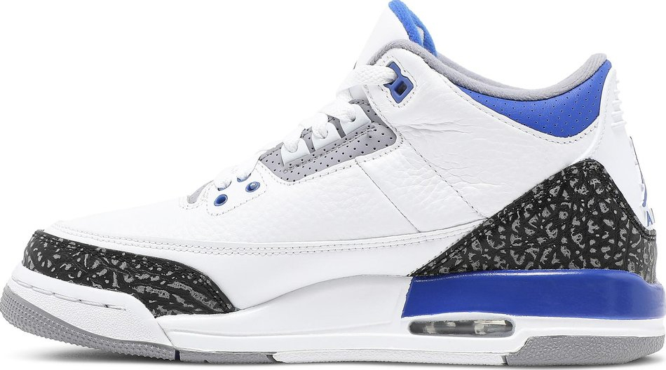 Air Jordan 3 Retro GS  Racer Blue  398614-145
