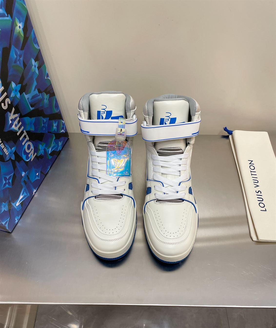 LOUIS VUITTON LV TRAINER SNEAKER BOOT   LVS071