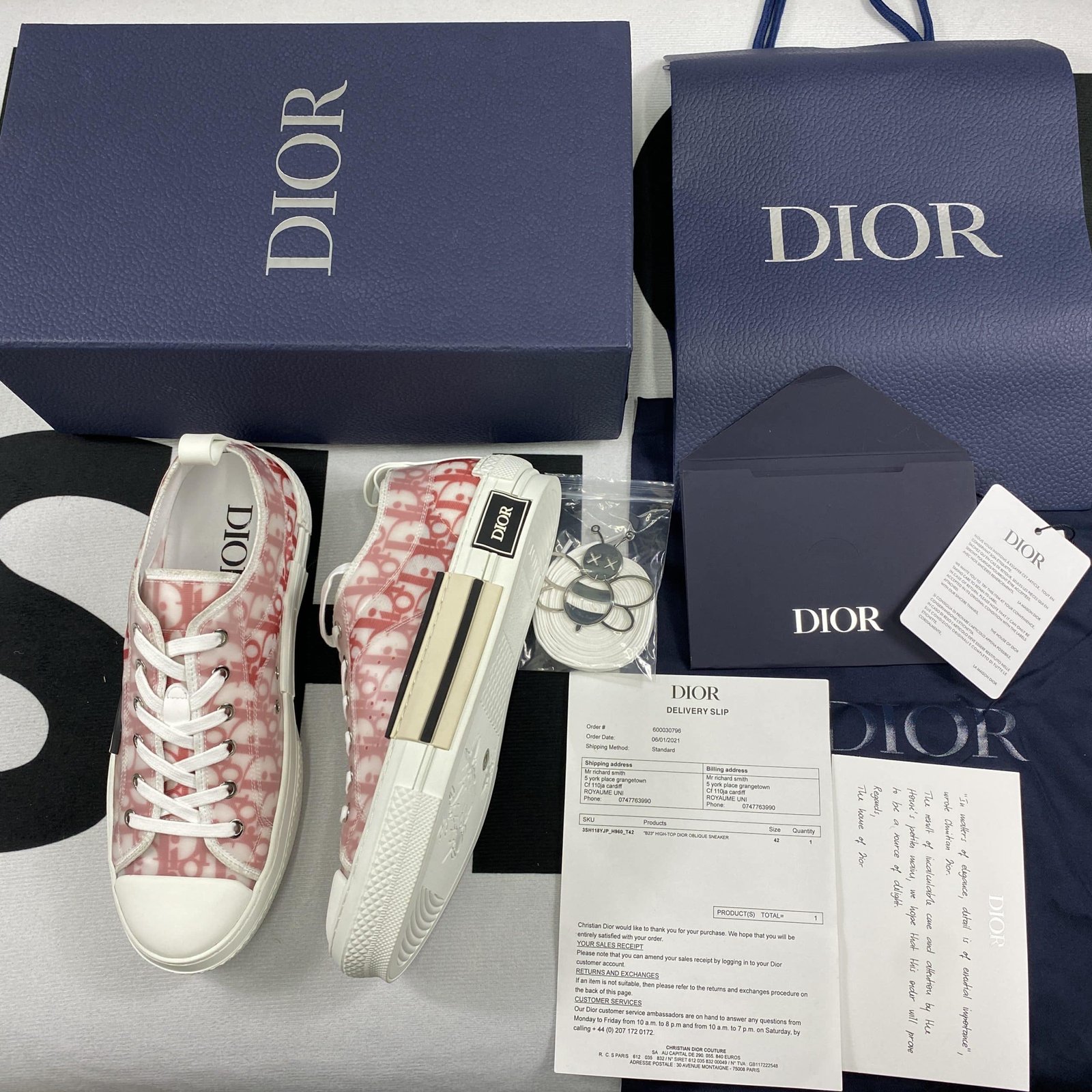 Dior B23 High Top Sneaker 2