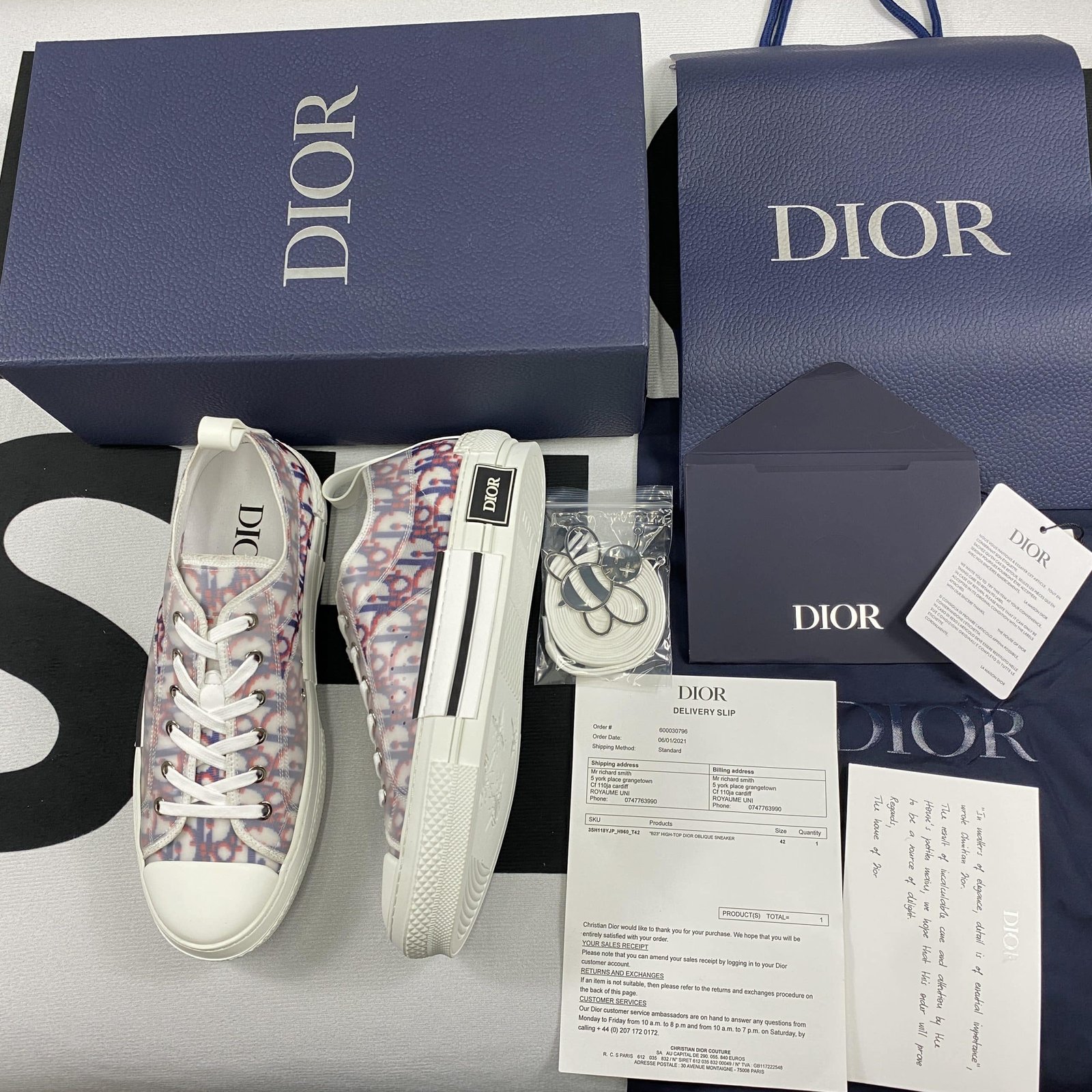 Dior B23 High Top Sneaker 1