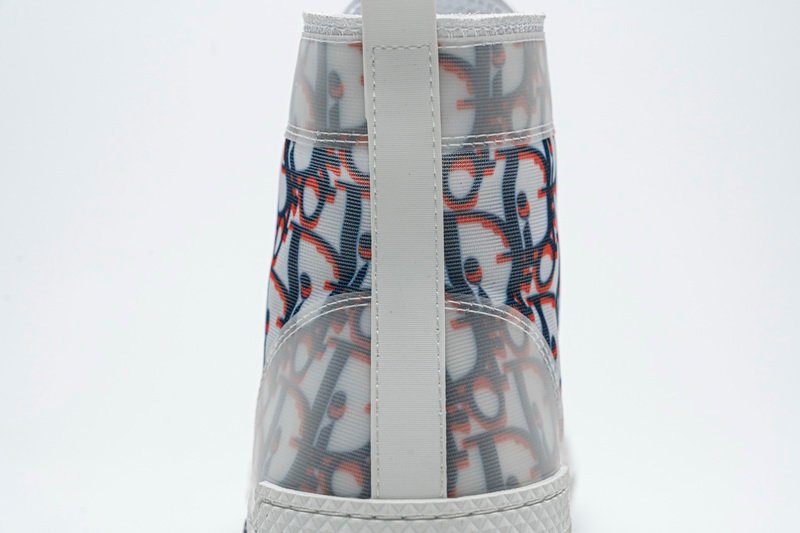 Converse Dupes DIOR B23 High-Top Sneaker Red and Blue