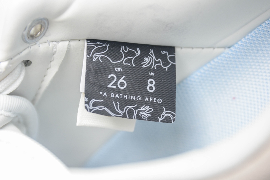 A Bathing Ape Bape Sta Low Cloud White