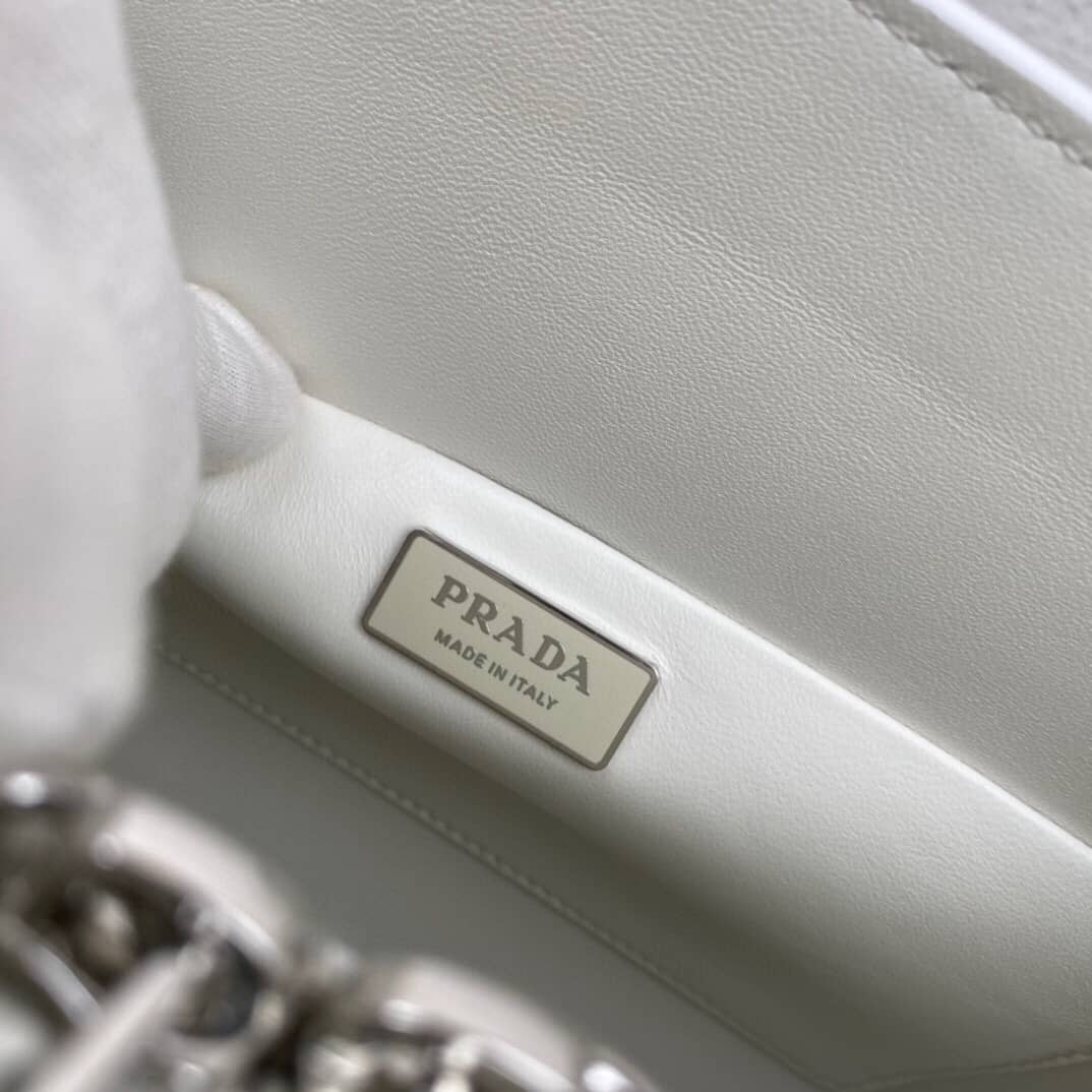 Prada Small Brushed Leather Replica Tote
