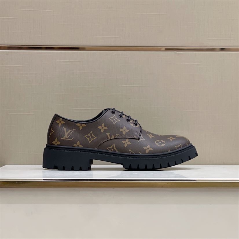 LOUIS VUITTON LV BLACK ICE DERBY MONOGRAM CANVAS   LVS102