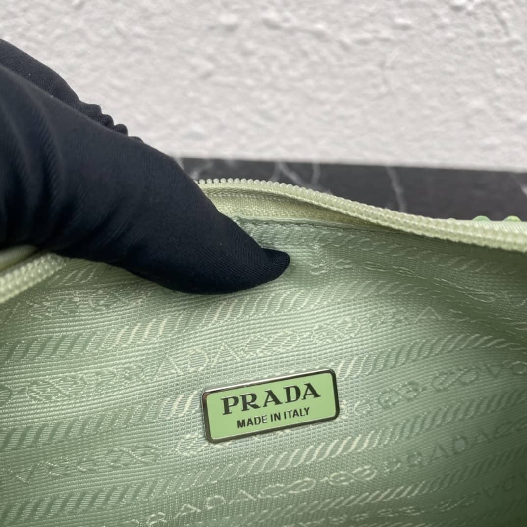 Prada Satin Re-Edition 2000 Crystal Mini Hobo