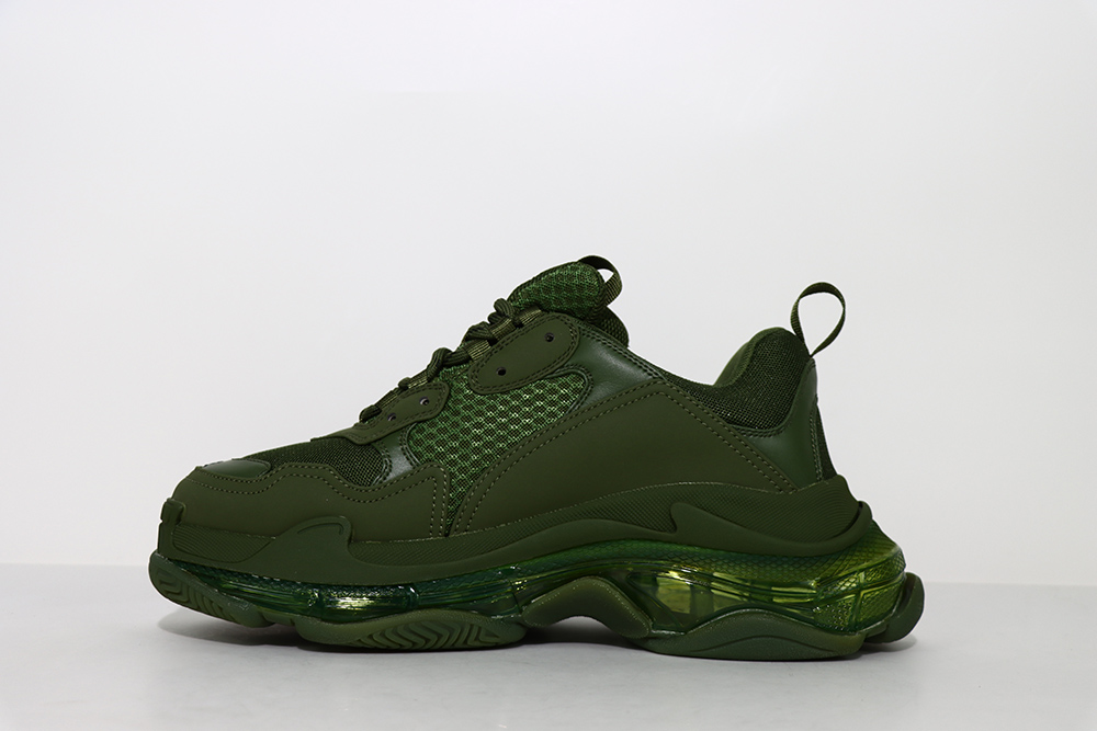 BALENCIAGA TRIPLE S SNEKAER  Dark Green
