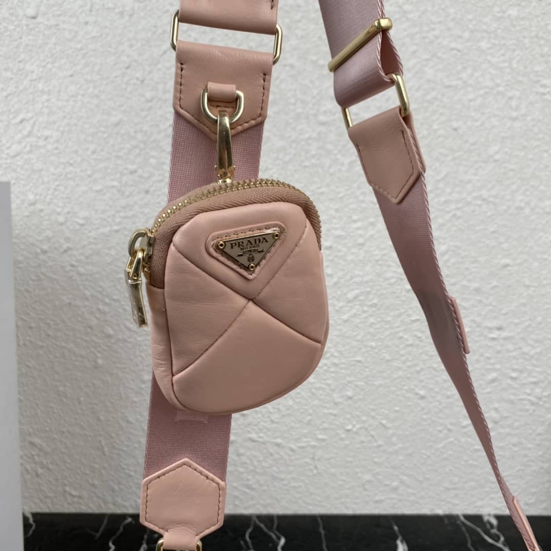 Prada System Nappa Leather Patchwork Replica Bag