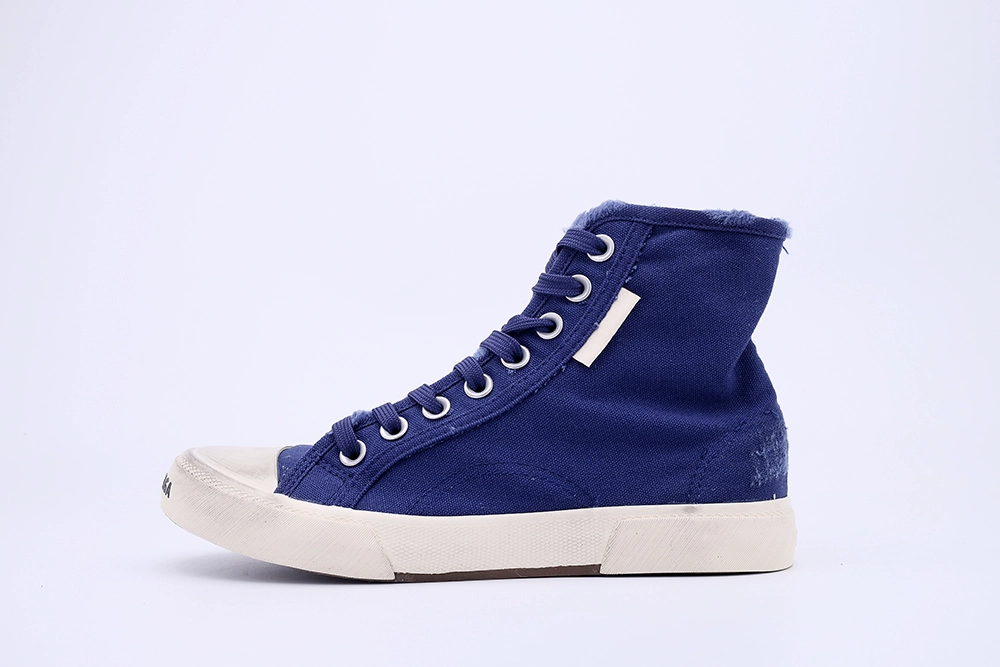 BEST QUALITY REPLICA BALENCIAGA PARIS LOW SNEAKER IN BLUE HIGH
