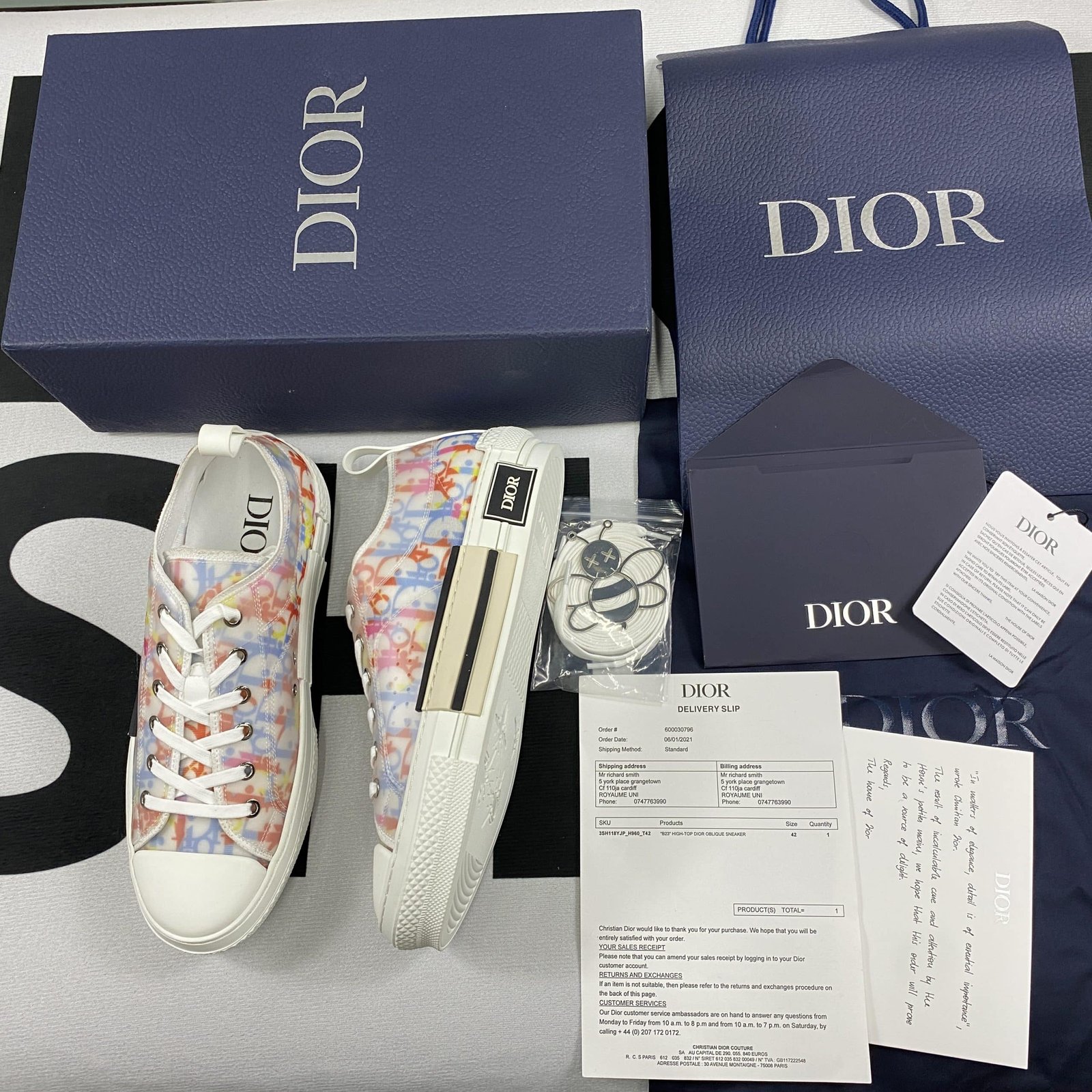 Dior B23 High Top Sneaker 6