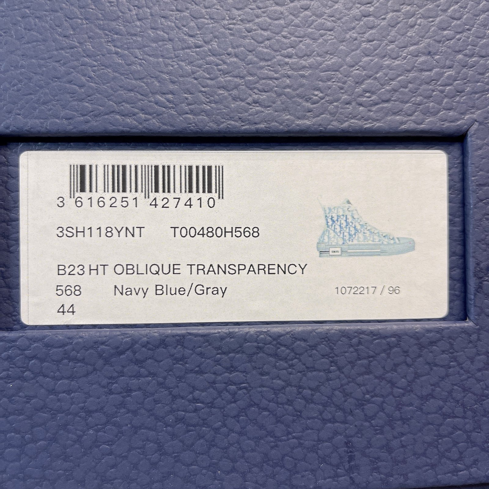 Dior B23 High Top Sneaker 26