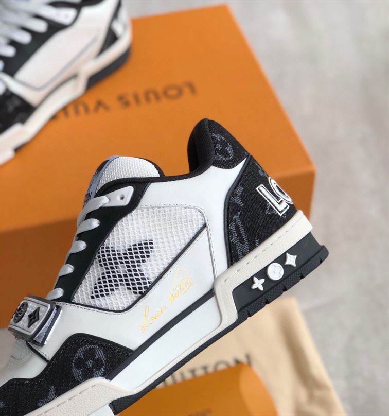 LV Shoes Replica TRAINER MONOGRAM DENIM   LVS016