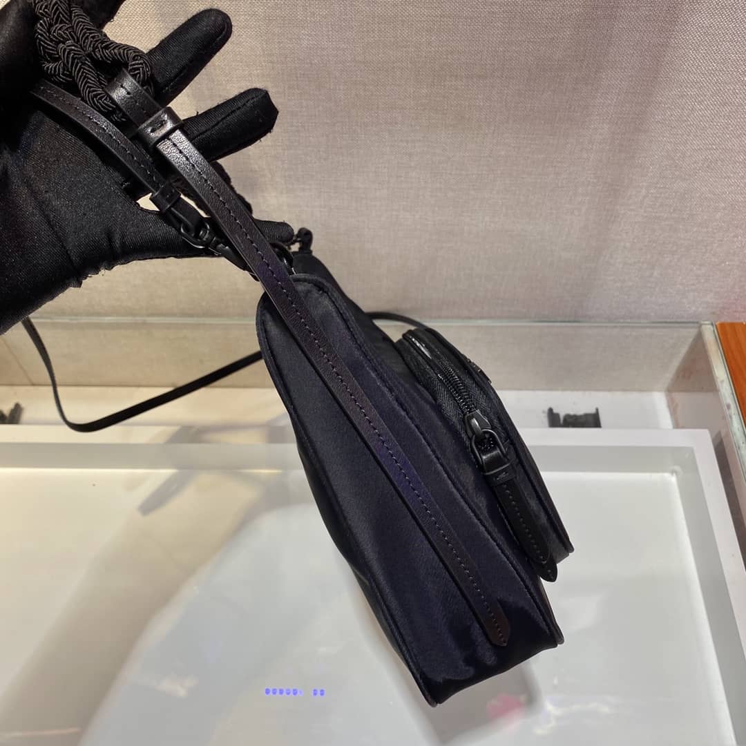 Prada Replica Nylon Hobo Bag With Braided Strap