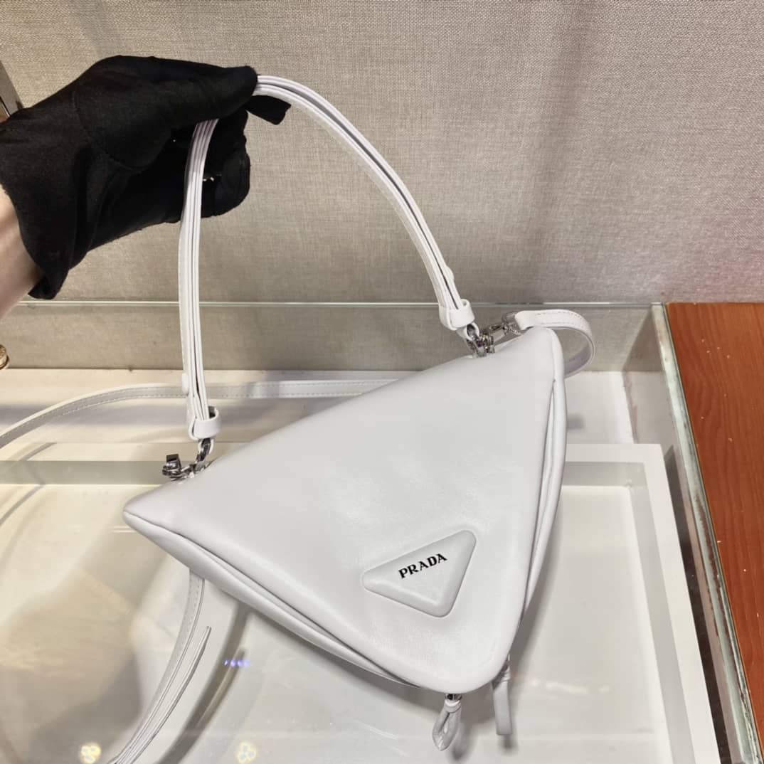 Prada Leather Triangle Replica Shoulder Bag