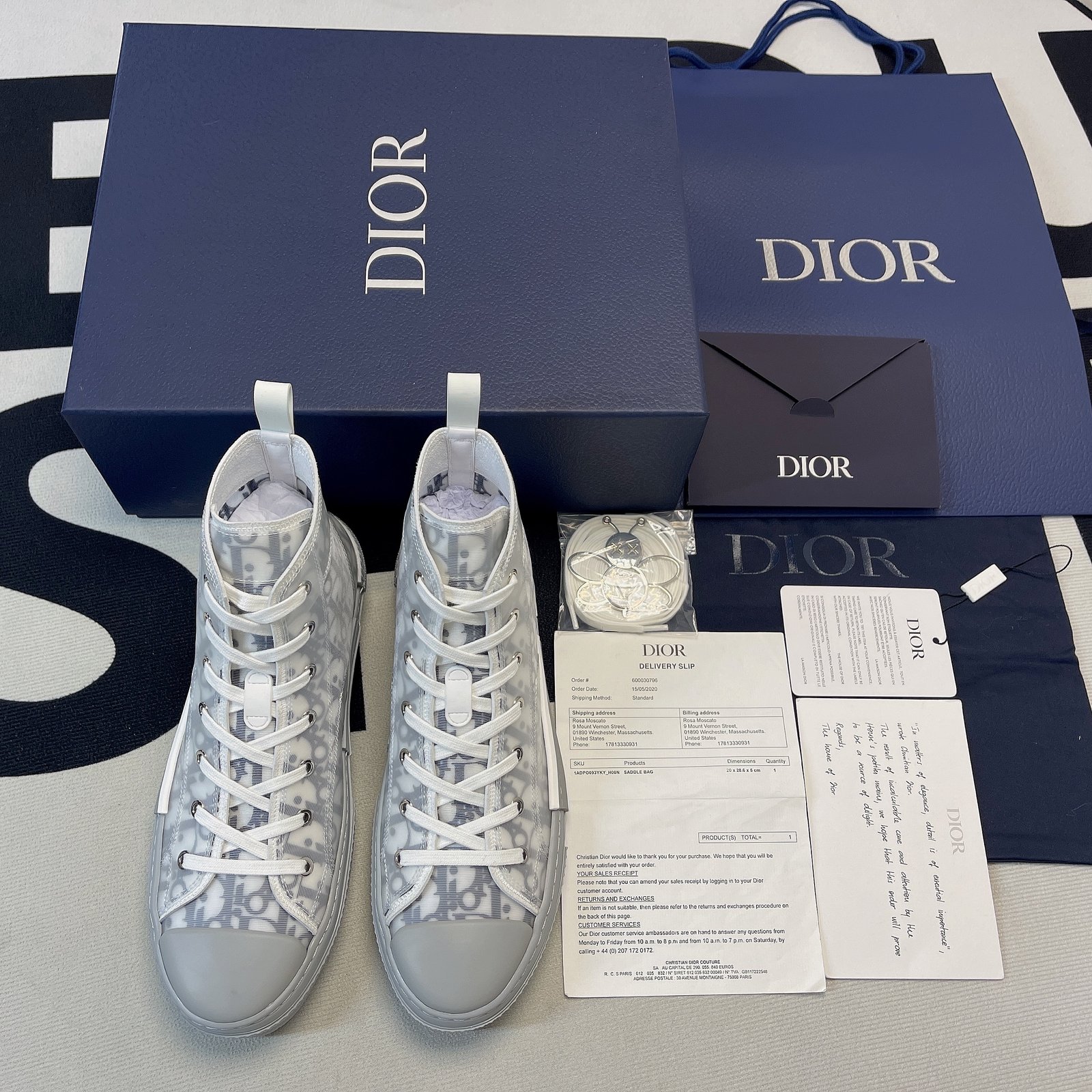 Dior B23 High Top Sneaker 26
