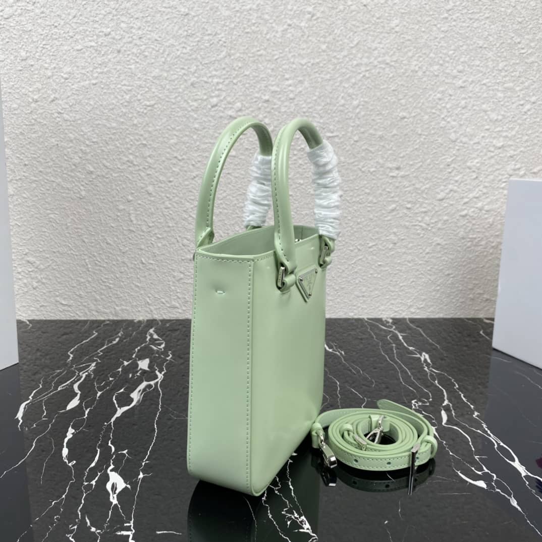 Prada Raffia Tote Dupe Small Brushed Leather Replica Tote
