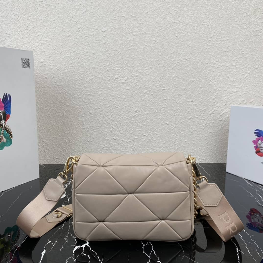 Prada System Nappa Leather Patchwork Replica Bag