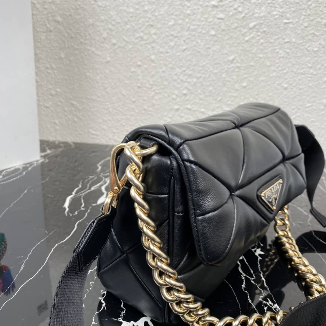 Prada System Nappa Leather Patchwork Replica Bag