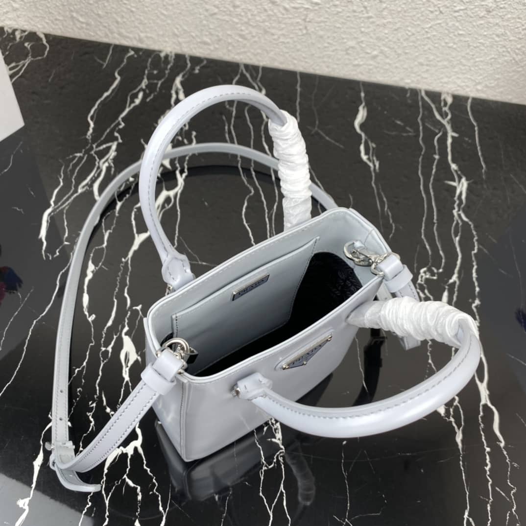 Prada Raffia Tote Dupe Small Brushed Leather Replica Tote