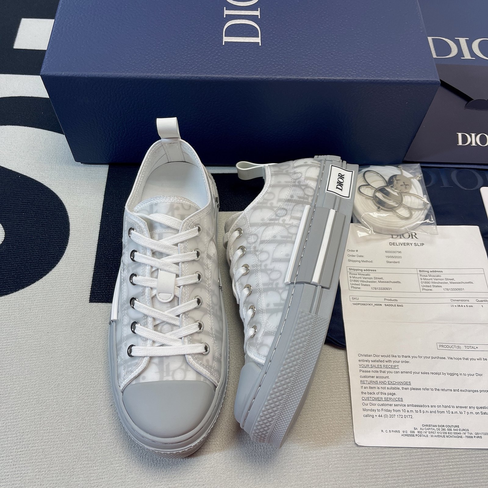 Dior B23 High Top Sneaker 4