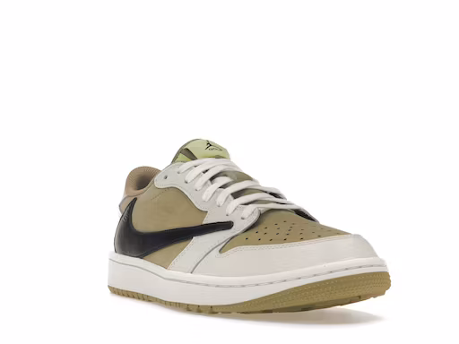 Jordan Reps 1 Retro Low Golf Travis Scott Neutral Olive