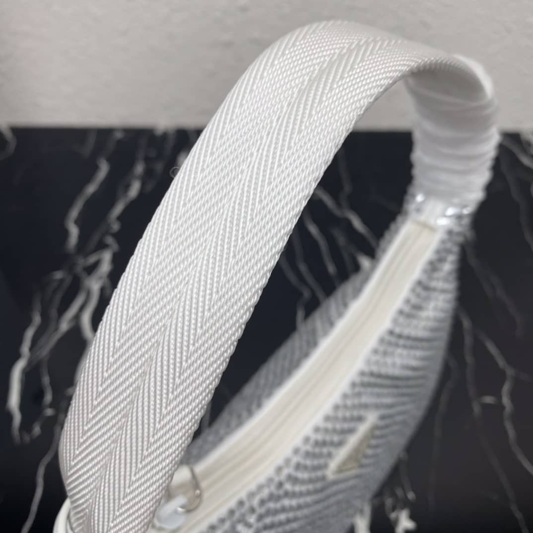 Prada Satin Re-Edition 2000 Crystal Mini Hobo