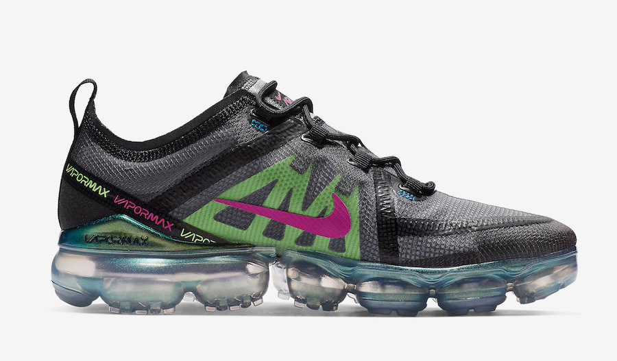 Air VaporMax 2019 PRM  Fuchsia Lime  AT6810-001