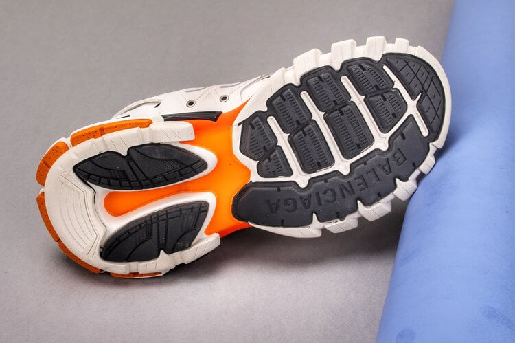 Balenciaga Sneaker Tess.s.Gomma MAILLE BLACK Grey Orange Replica