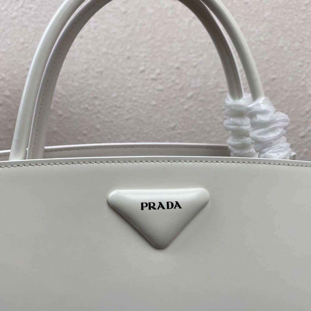 Prada Small Brushed Leather Replica Tote