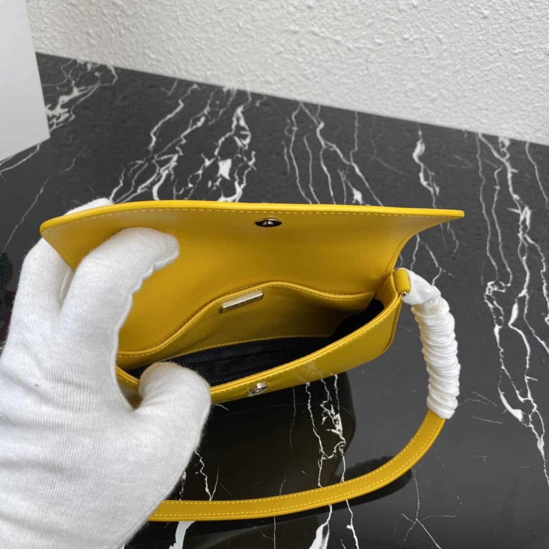 Prada Cleo Bag Dupe Brushed Leather Flap Replica Shoulder Bag