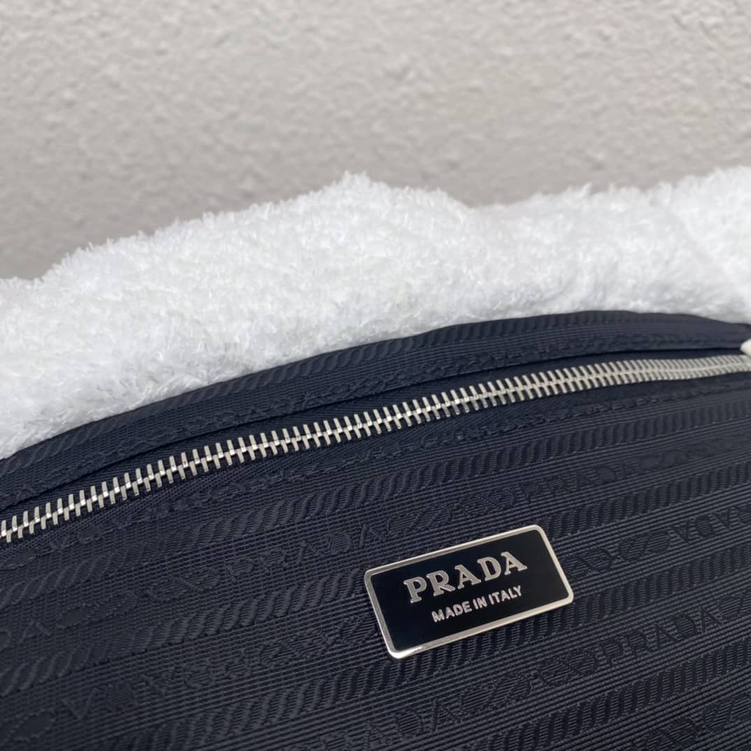 Prada Shearling Tote Shoulder Bag