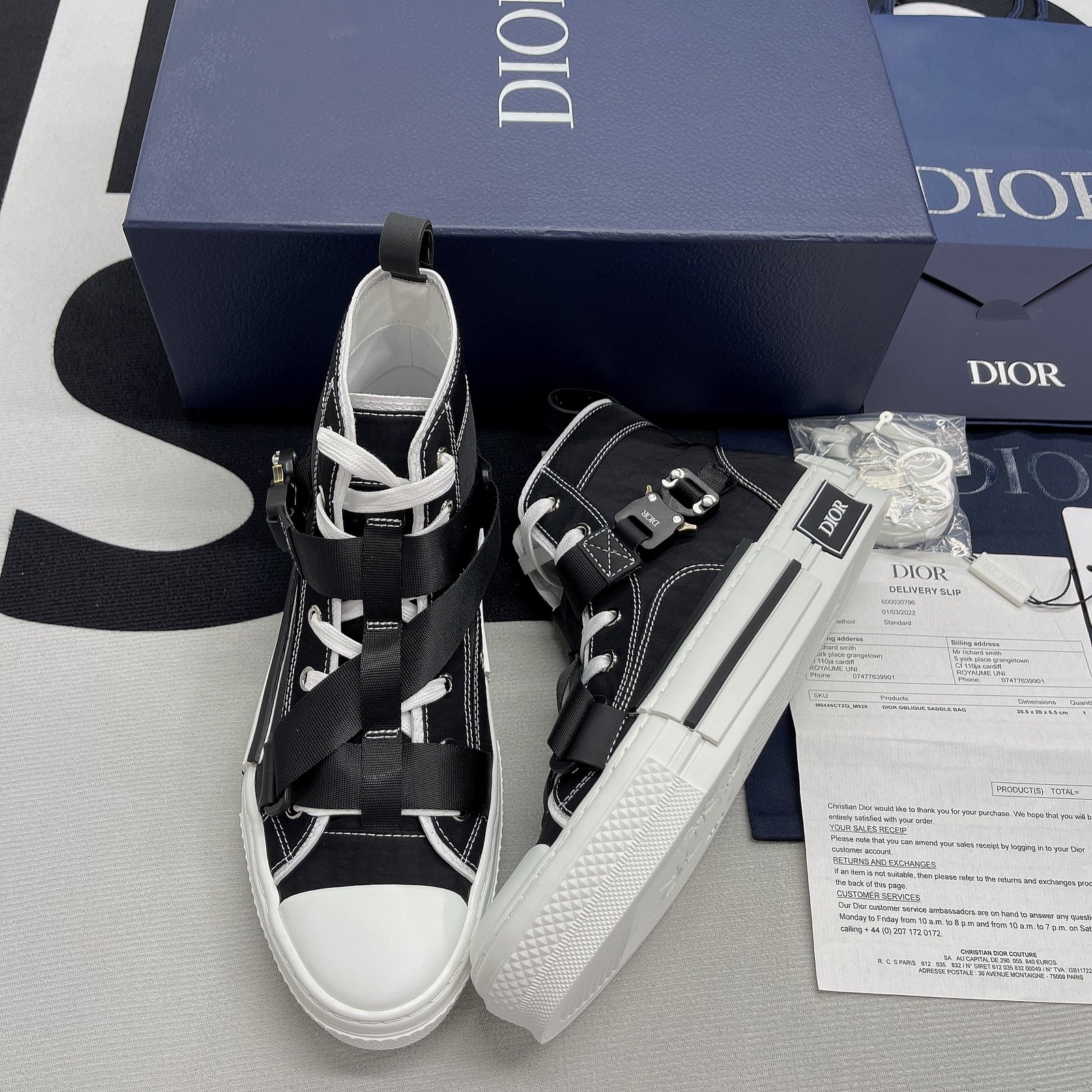Dior B23 High Top Sneaker 12