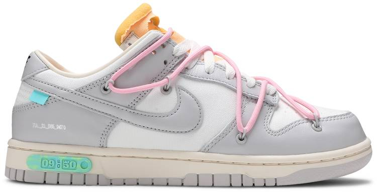Off-White x Dunk Low  Lot 09 of 50  DM1602-109