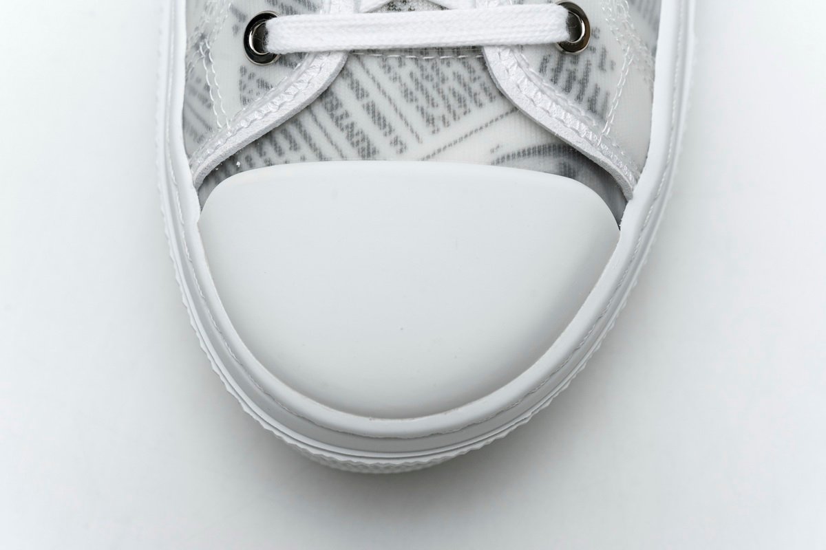 Converse Dupes Dior B23 Oblique Transparency Low H565 White Black