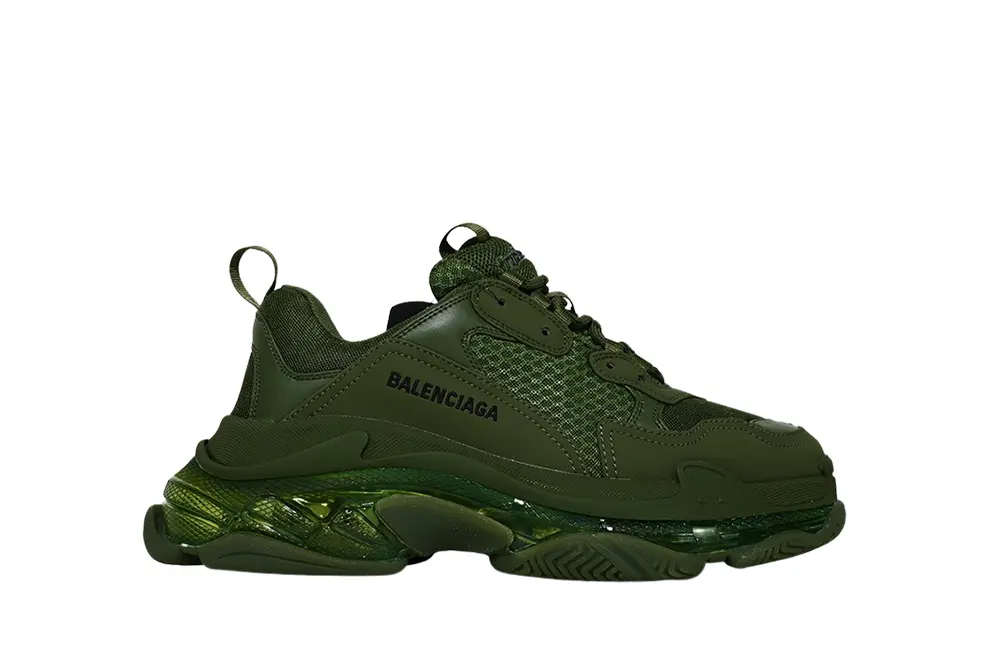 BALENCIAGA TRIPLE S SNEKAER  Dark Green