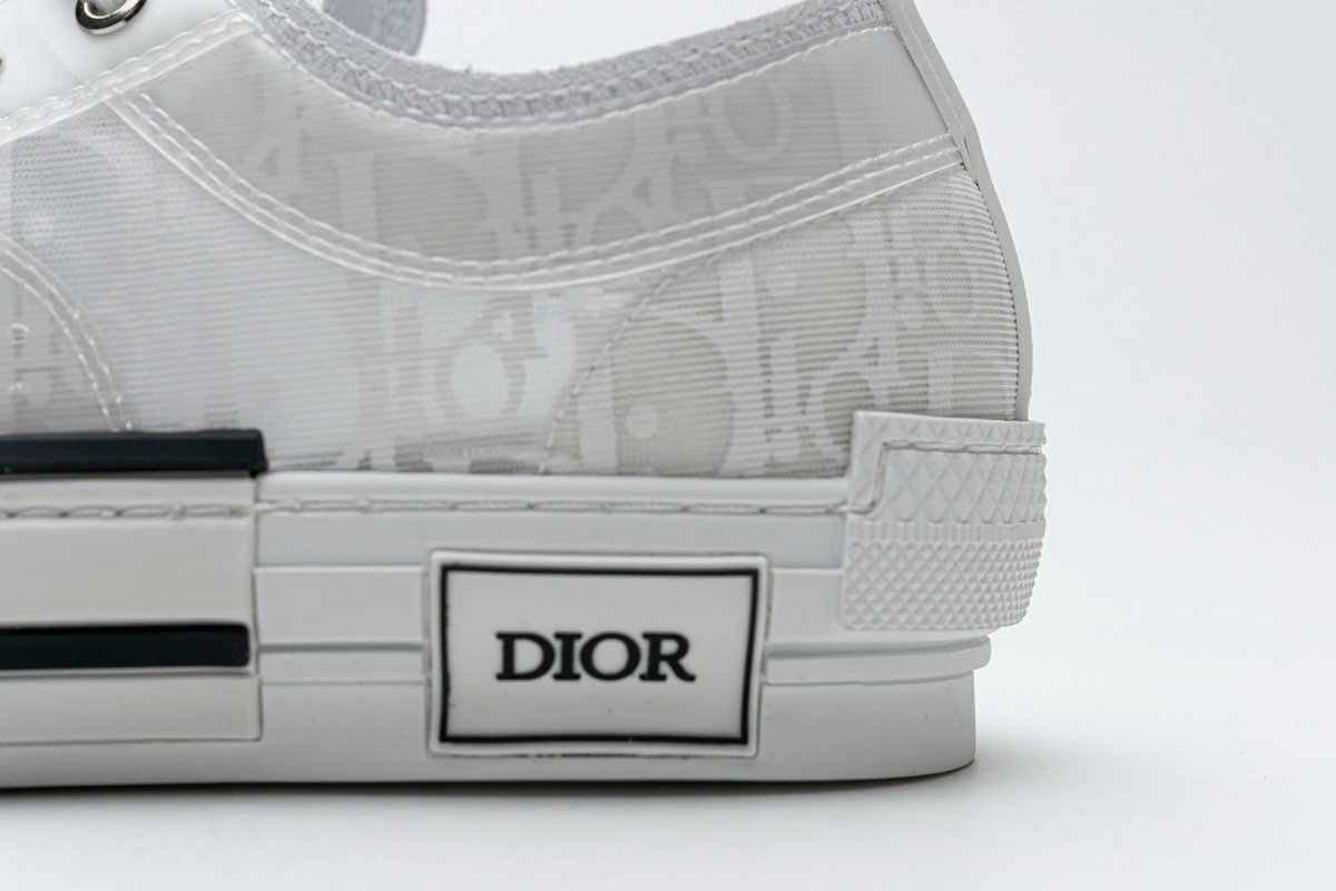 Converse Dupes Dior B23 LOW SNEAKER White Dior Oblique Canvas