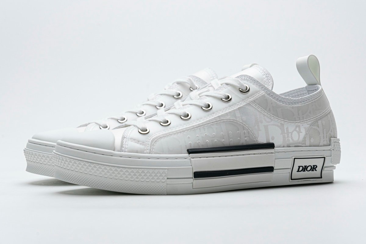 Converse Dupes Dior B23 LOW SNEAKER White Dior Oblique Canvas