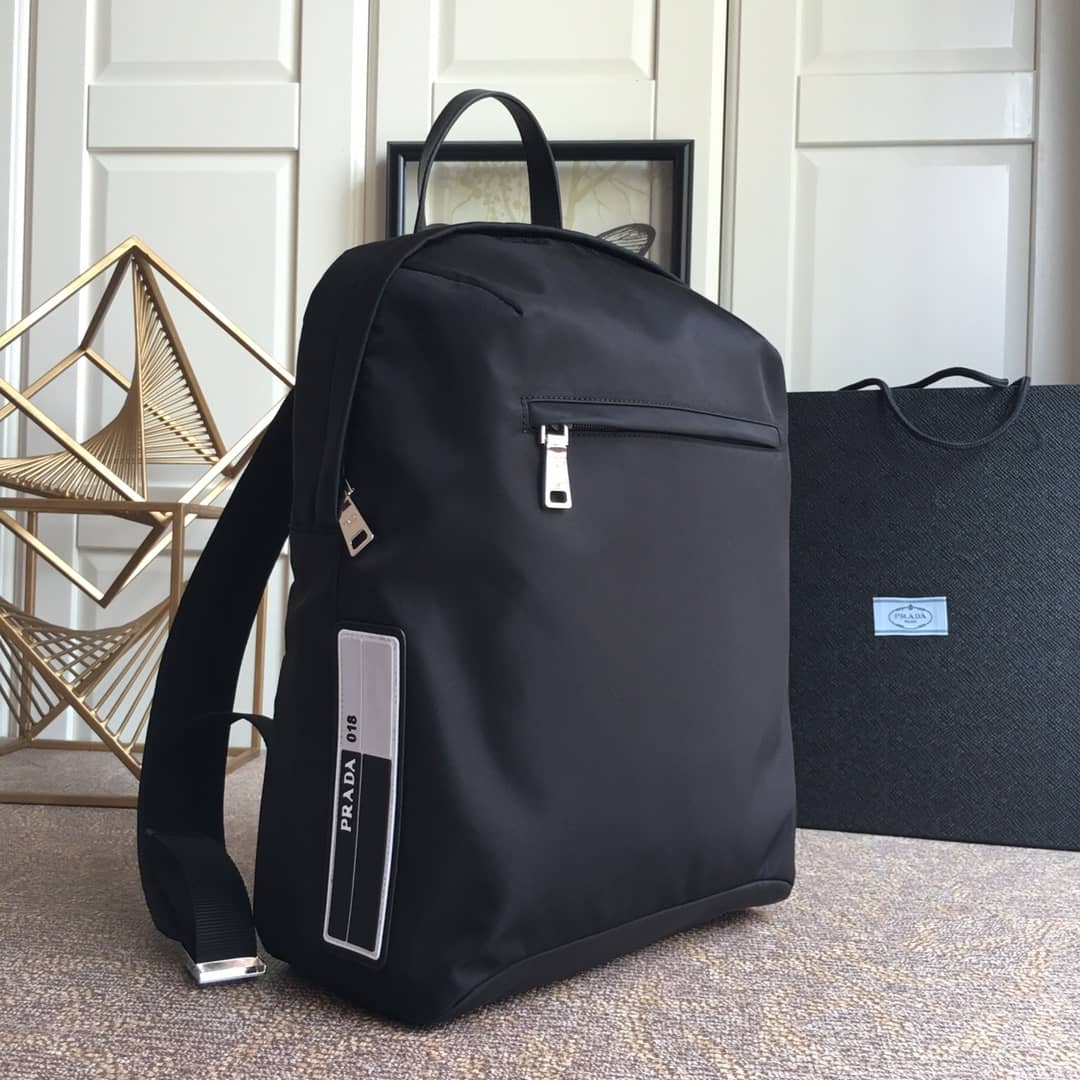 Prada Backpack Dupe Nylon Tessuto Palme Zaino