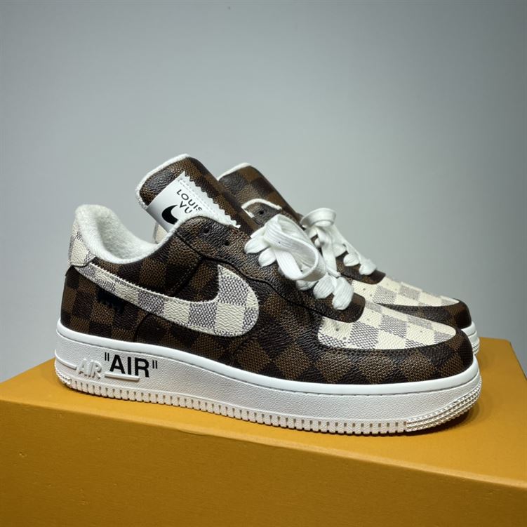 LOUIS VUITTON X NIKE AIR FORCE 1 LOW-TOP SNEAKERS   LVS132