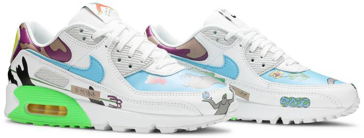 Ruohan Wang x Air Max 90 Flyleather CZ3992-900