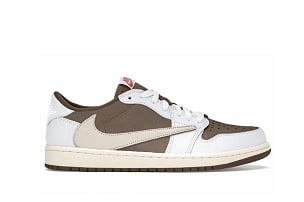 Travis Scott Reverse Mocha AJ1 Low Extended size