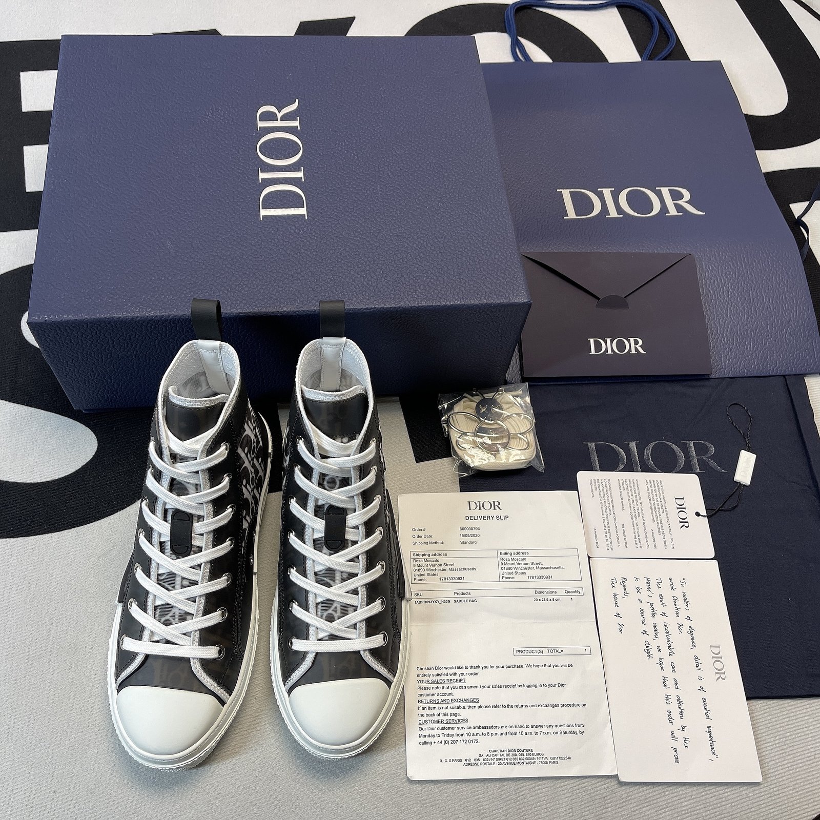 Dior B23 High Top Sneaker 19