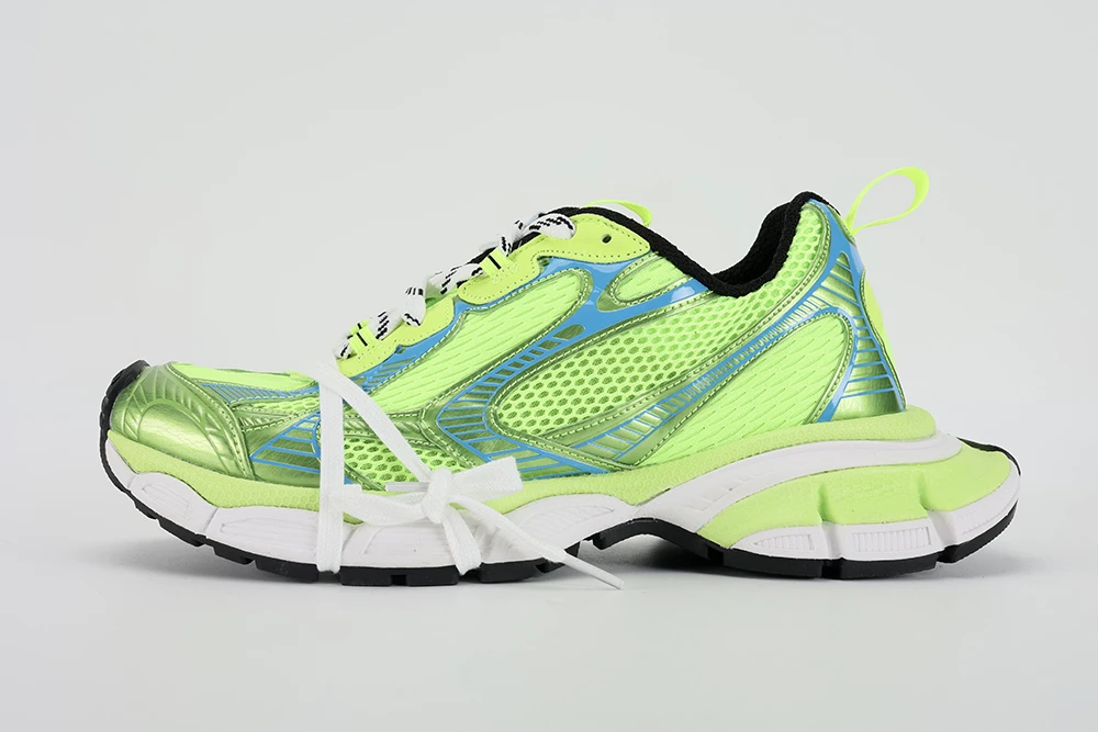 Balenciaga Men s Green 3xl Low-top Sneakers