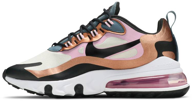 Wmns Air Max 270 React  Metallic Bronze  CT1833-100