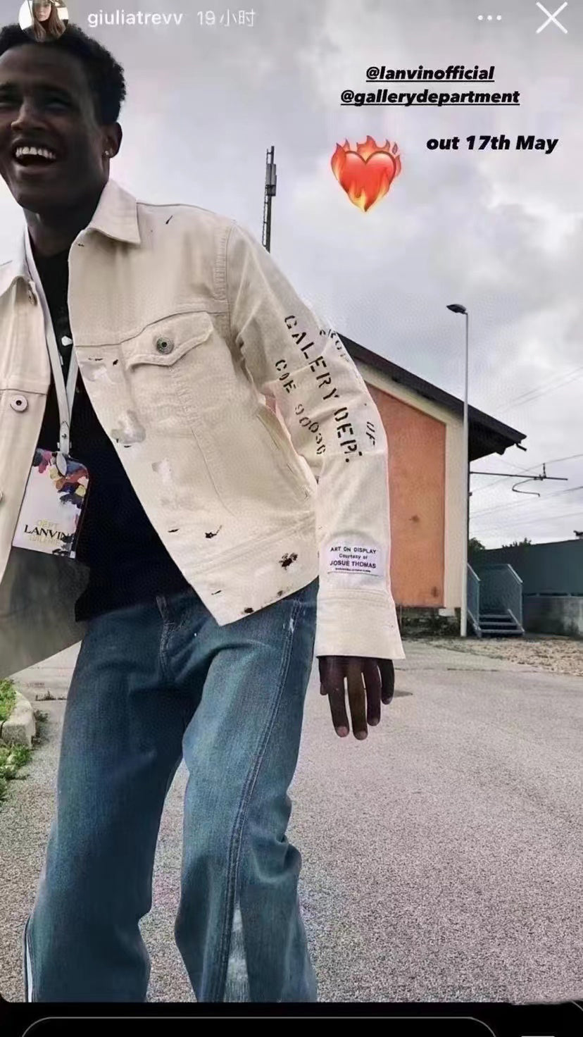 Gallery Dept x Lanvin Denim Jacket