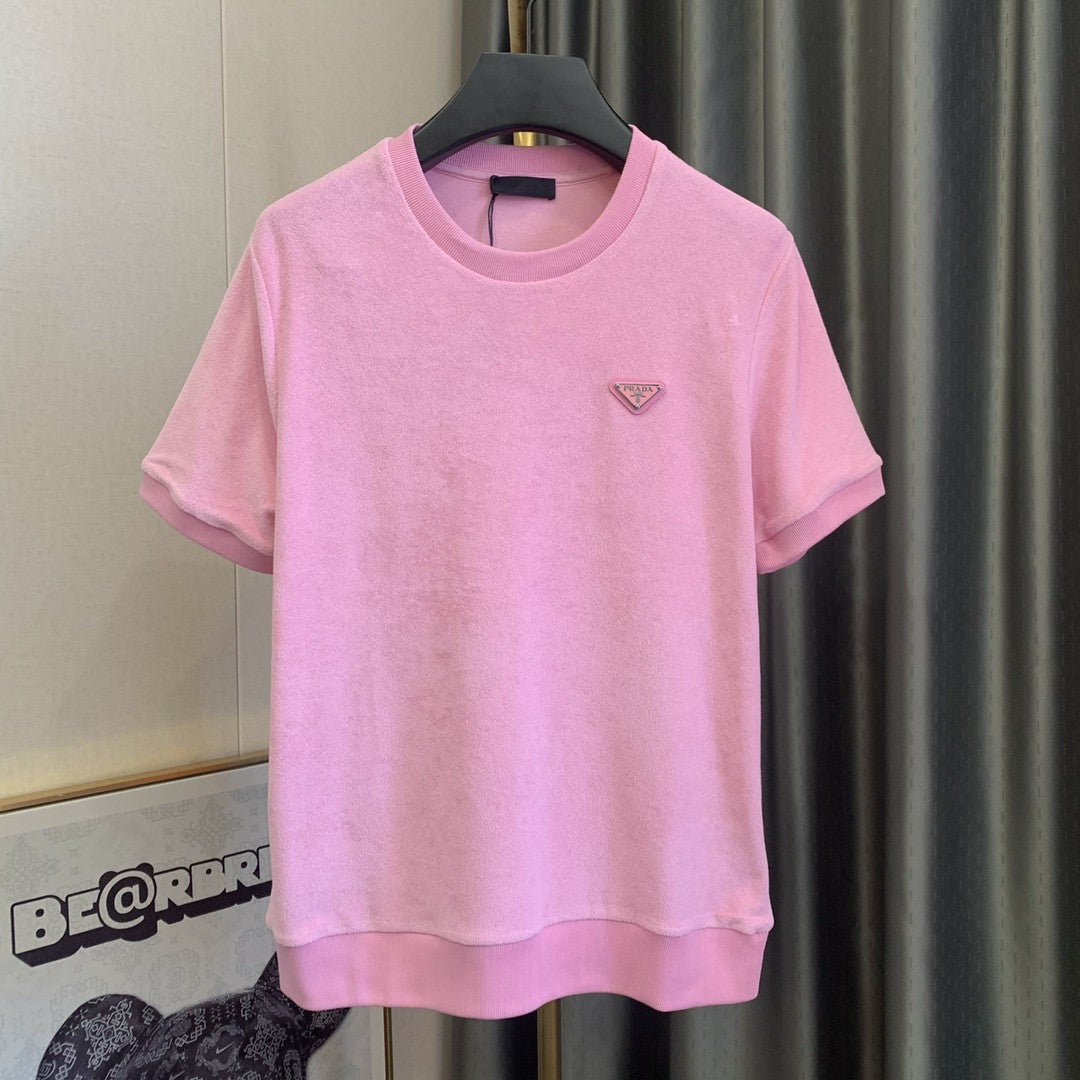 Prada Short Sleeve Sweatshirt