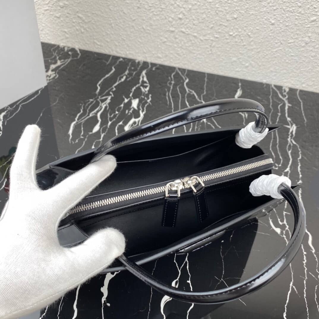 Prada Raffia Tote Dupe Small Brushed Leather Replica Tote