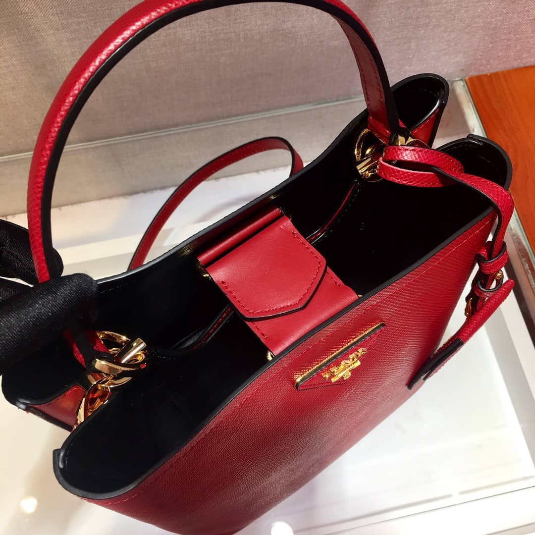 Prada Replica Double Bucket Bag