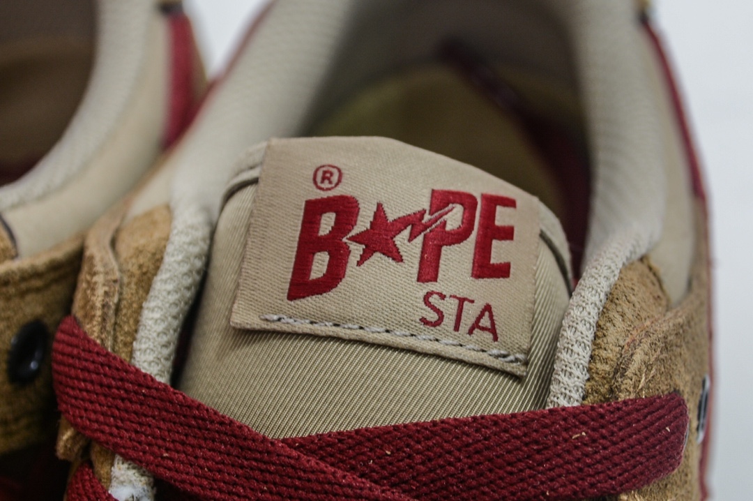 A Bathing Ape Bape SK8 Sta Wheat Red